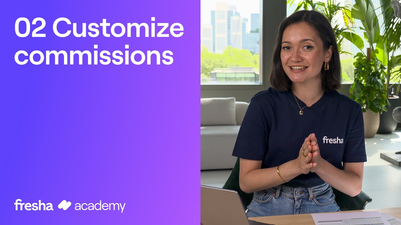 Customize commissions | Fresha Academy