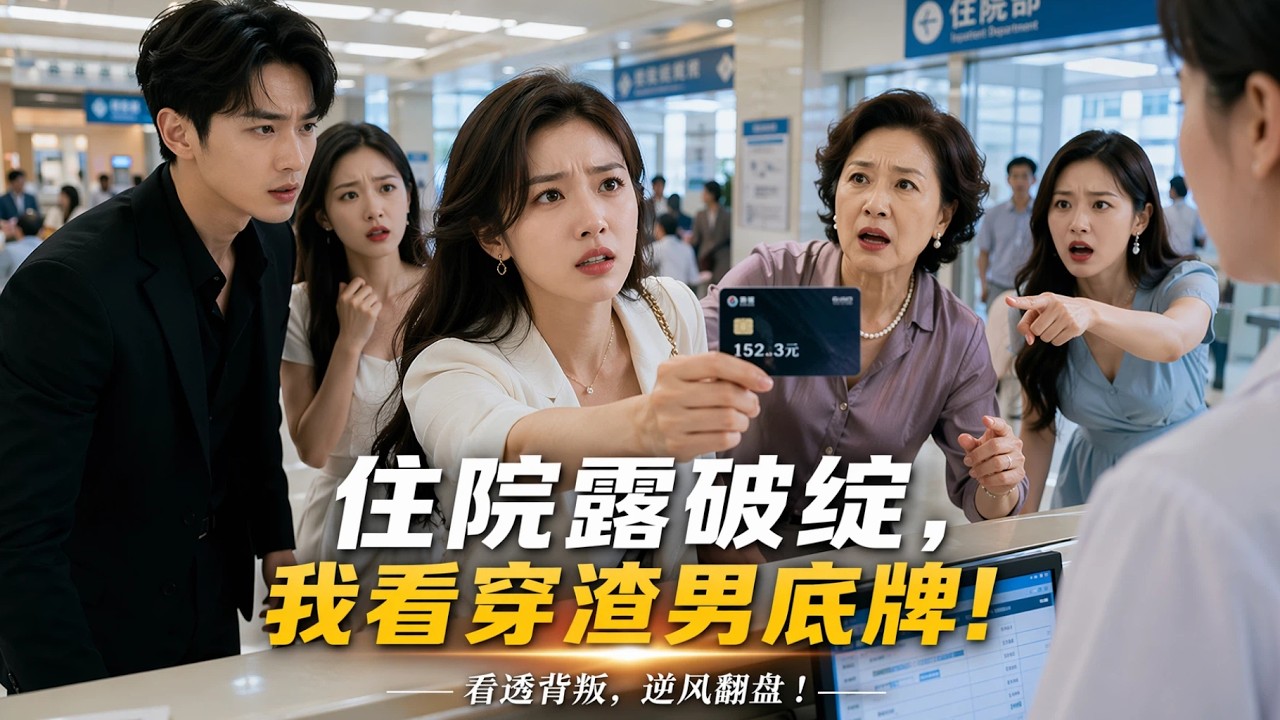 渣夫轉走百萬給白月光，妻子絕地反擊