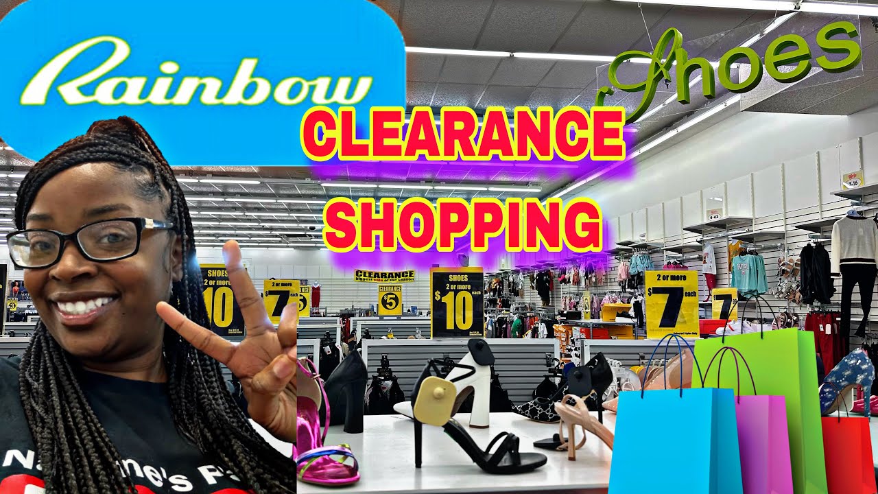 SHOP WITH ME AT RAINBOW 🛒🛍️ HUGE CLEARANCE DEALS STARTING AT $5 😱🤑💳