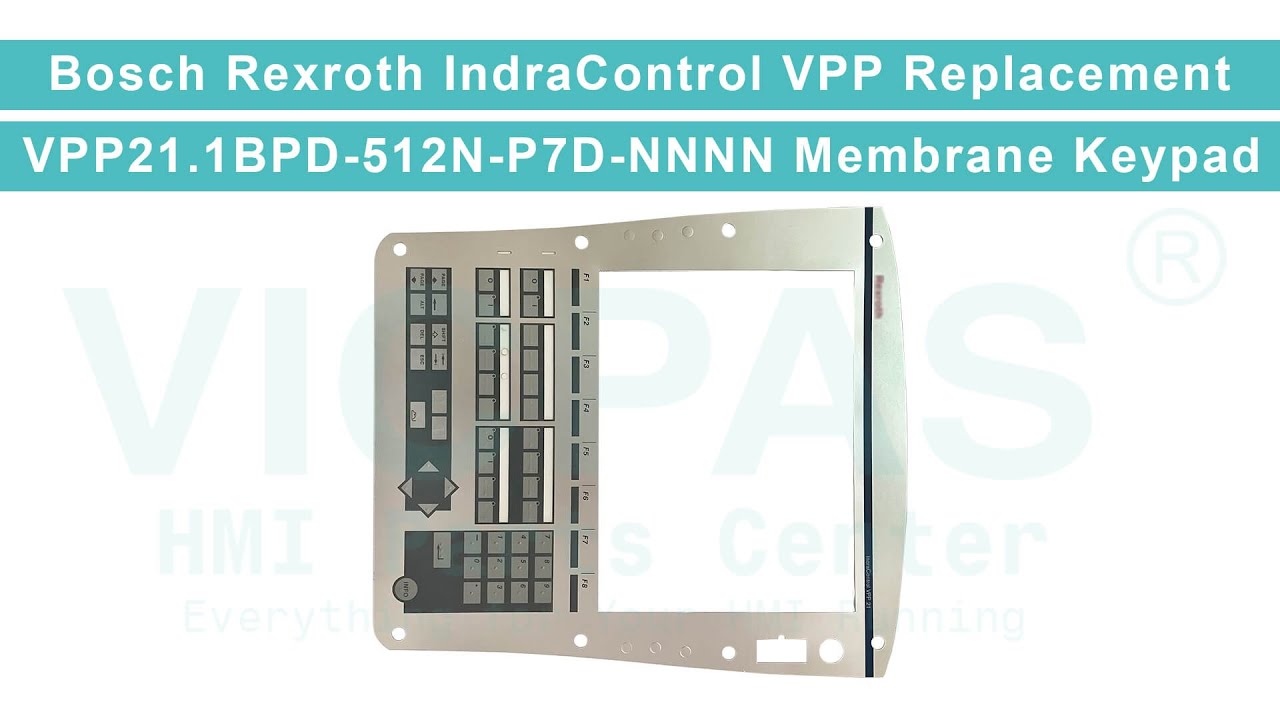Photo inspiration: Visual Reference: Bosch Rexroth Indracontrol Vpp21 Series Vpp21 1Bpd 512N P7D Nnnn