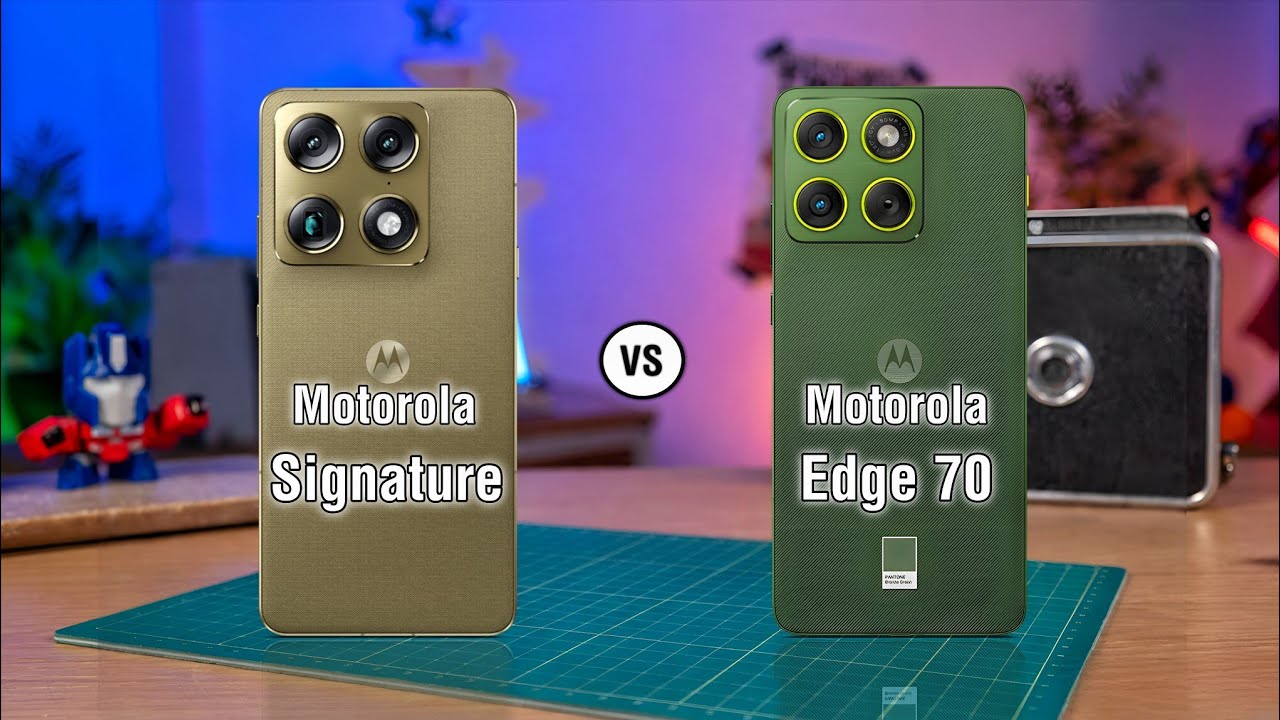 Motorola Signature Vs Motorola Edge 70– Full Comparison!