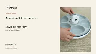 Temora Vision: Ice Packs, Meal Tray & Lid Assembly | Paw Ballet