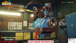 Car Mechanic Simulator 2018 i6 OHV Engine Restoration screenshot 3