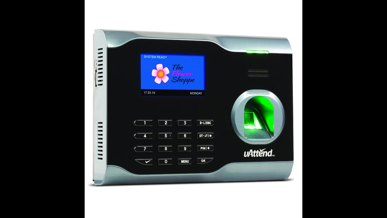 uAttend Finger Print Clocking On a BN6000 or BN6500 from Chronologic