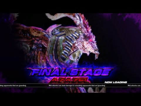 Tekken 6 Ending - Walkthrough Part 5 - Arcade Battle: Final Stage Azazel - Hwoarang Gameplay