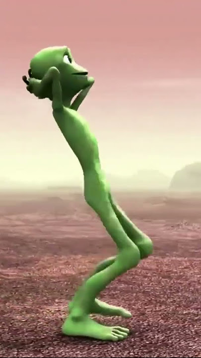 Green Alien Dance | El Chombo - Dame Tu Cosita feat. - Yeşil Uzaylı Dansı #dametucosita #shorts