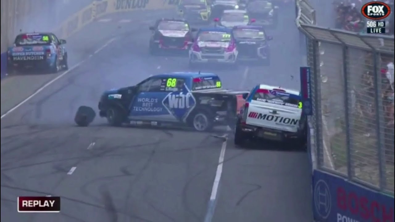 V8 SuperUtes Crashes 2023