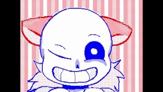 Fl@re●ñy×'s Flipnote [Sudomemo] - Baku Baku Nya Nya (Undertale)