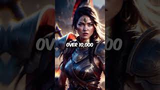 The Great Women Warriors of Ancient History 🔥 #shorts #history #ancient #warriors