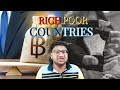 Why some countries are poor and others rich  richest countries  gdp  pci comparison 2023  hindi