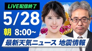 ウェザーニュースの配信のサムネイル画像