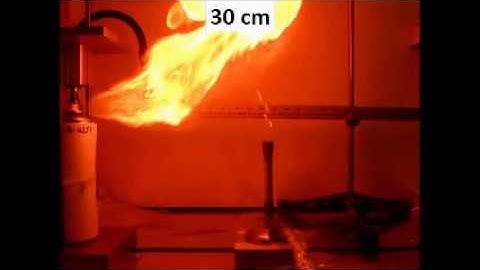 Dell Tech Aerosol Flammability Testing: Roller Chain Lubricant
