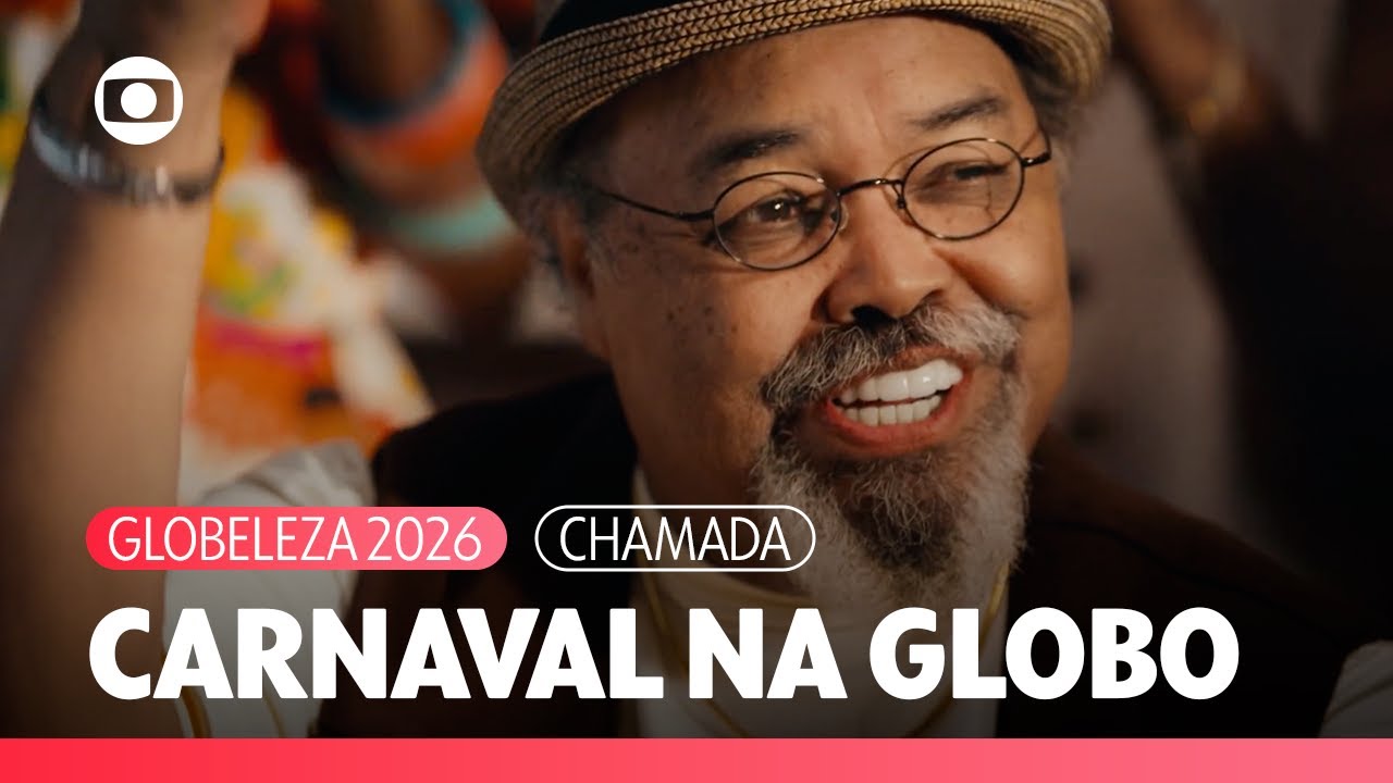 Jorge Aragão é a voz oficial do Carnaval Globeleza 2026 | TV Globo