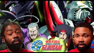Domon Vs Master Asia Mobile Fighter G Gundam Reaction