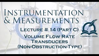 Lecture 14 Volume Flow Rate Sensors | Non-Obstruction Type