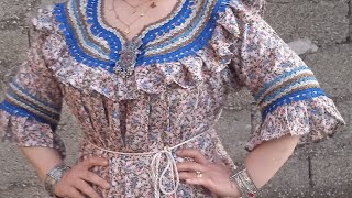 #قنادر_صيف_2023#robe_kabyle# تفصيل وخياطة جبة قبائلية سامبل وخفيفة للدار والصيف والمناسبات ❤️❤️