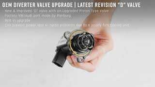 OEM Diverter Valve Upgrade | Latest Revision D Valve | 2.0T | 06H145710D