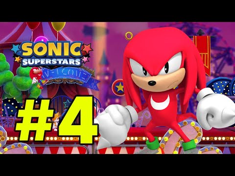 SONIC SUPERSTARS #4 - SEMPRE UMA FASE DE CASSINO - PINBALL CARNIVAL ZONE