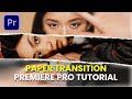 Adobe Premiere Pro Mein Paper Tear Transition Kaise Banaye | Easy Hindi Tutorial