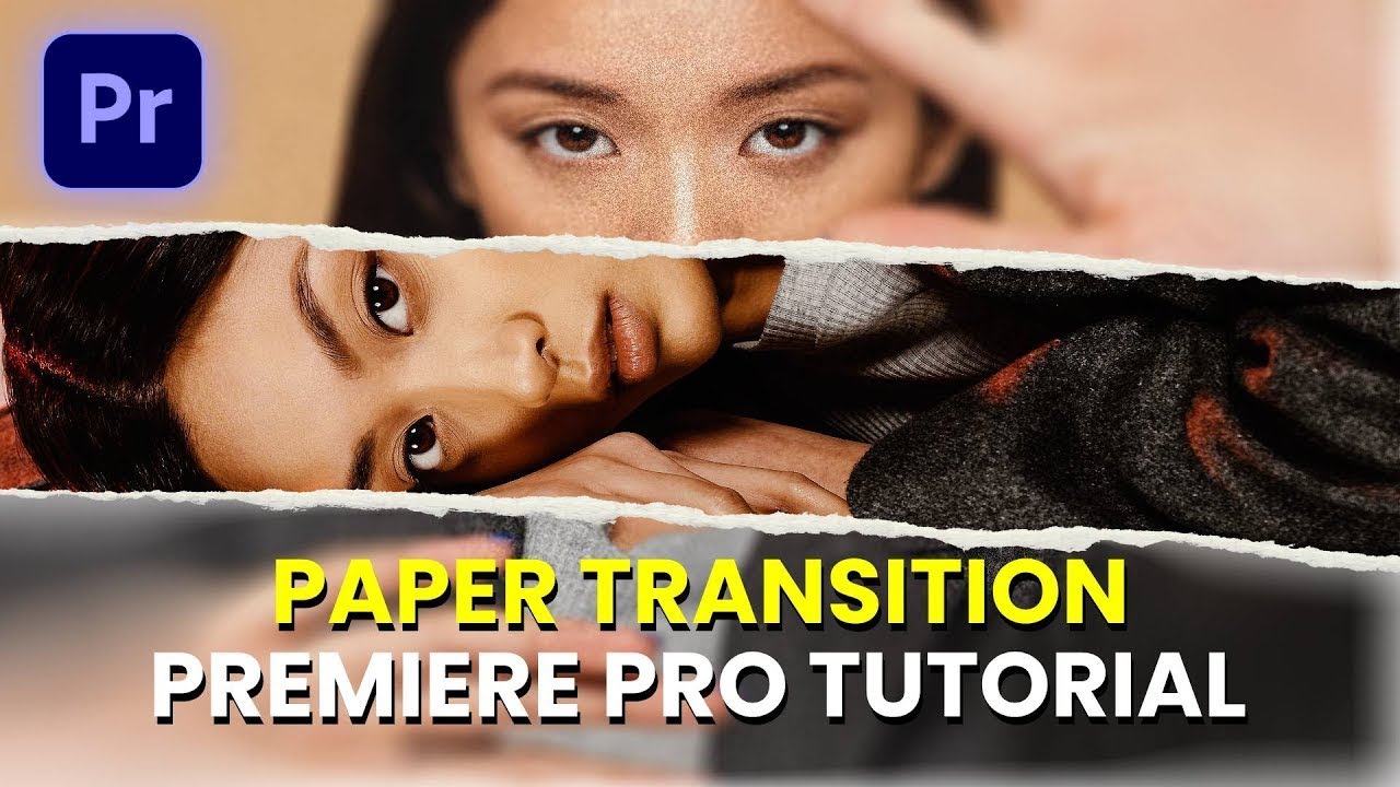 Adobe Premiere Pro Mein Paper Tear Transition Kaise Banaye | Easy Hindi Tutorial