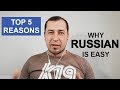 Top 5 reasons why Russian is easy