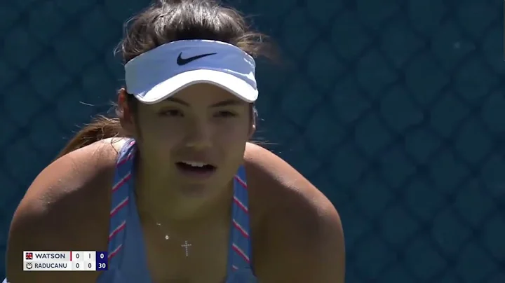 Emma Raducanu vs Heather Watson.  Battle of the Br...