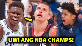 Insane Comeback Win ng Wolves Pinauwi ang NBA Champs Edwards pinagta-Trashtalk ang lahat!