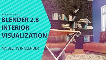 blender 2.8 architecture visualization eevee render interior test took 7min to render