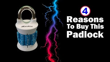 Master Lock 1535DWD Vertical Resettable Word Combo Lock