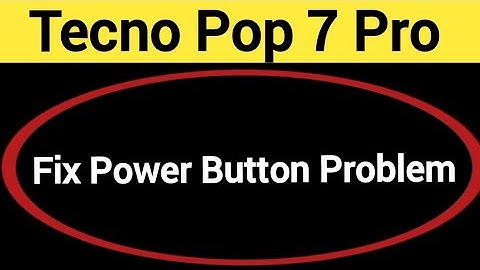 How to fix power button problem Tecno Pop 7 Pro, how to fix auto restart problem