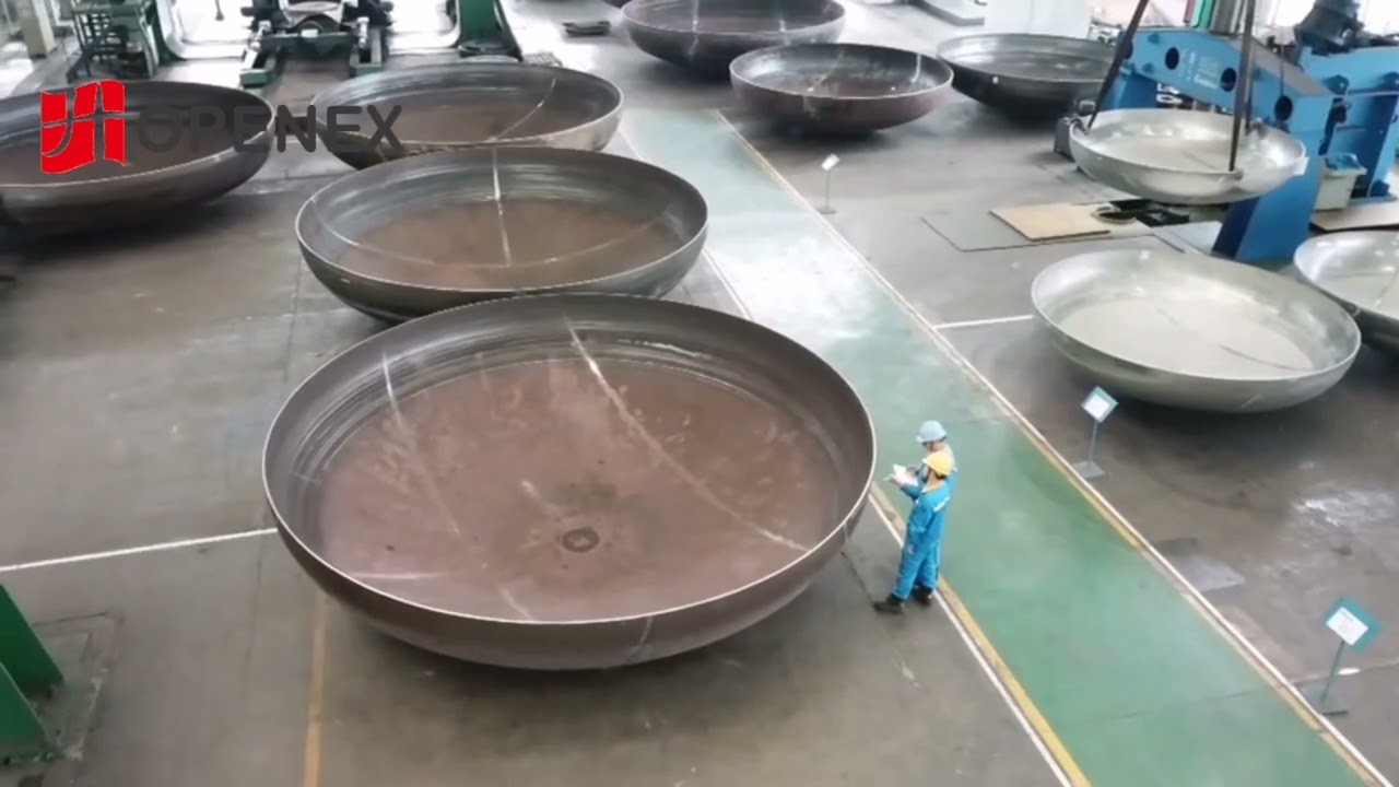 large-diameter tank head