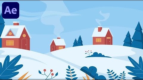 Vector Animation In Adobe After Effects - After Effects Tutorial - No Plugins.