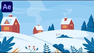 Vector Animation In Adobe After Effects - After Effects Tutorial - No Plugins.