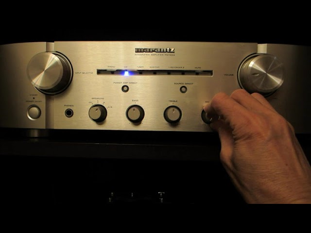 Marantz PM7003の動作検証。。。 - YouTube