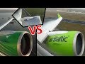 Airbus A220 vs Superjet 100 vs Embraer E190-E2 | Comparing 3 NEW GENERATION Jets! | Takeoff Sound