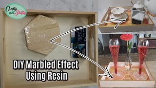 DIY Marbled Effect Using Resin