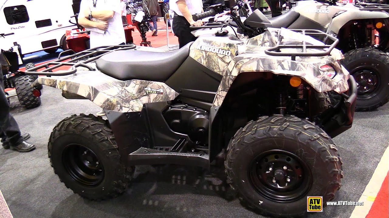 2015 Suzuki King Quad 400 Camo ATV - Walkaround - 2015 ...