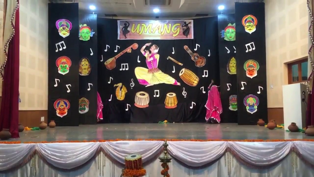 INTER SCHOOL FOLK DANCE COMPETITION ‘UMANG’ - YouTube