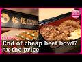 Why 'Gyudon',beef bowl chains bet on premium beef bowls?
