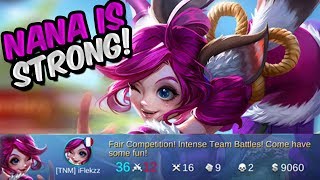 NANA IS STRONGER THEN YOU THINK! REMAKE NANA GAMEPLAY MOBILE LEGENDS