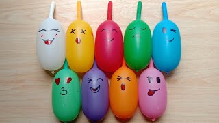 Making Glossy Slime With Funny Balloons - Satisfying Slime 39