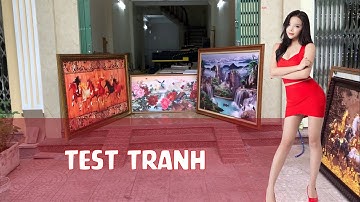 Tranh Canvas là gì? Thử độ bền tranh Canvas tại INNAMDINH.VN
