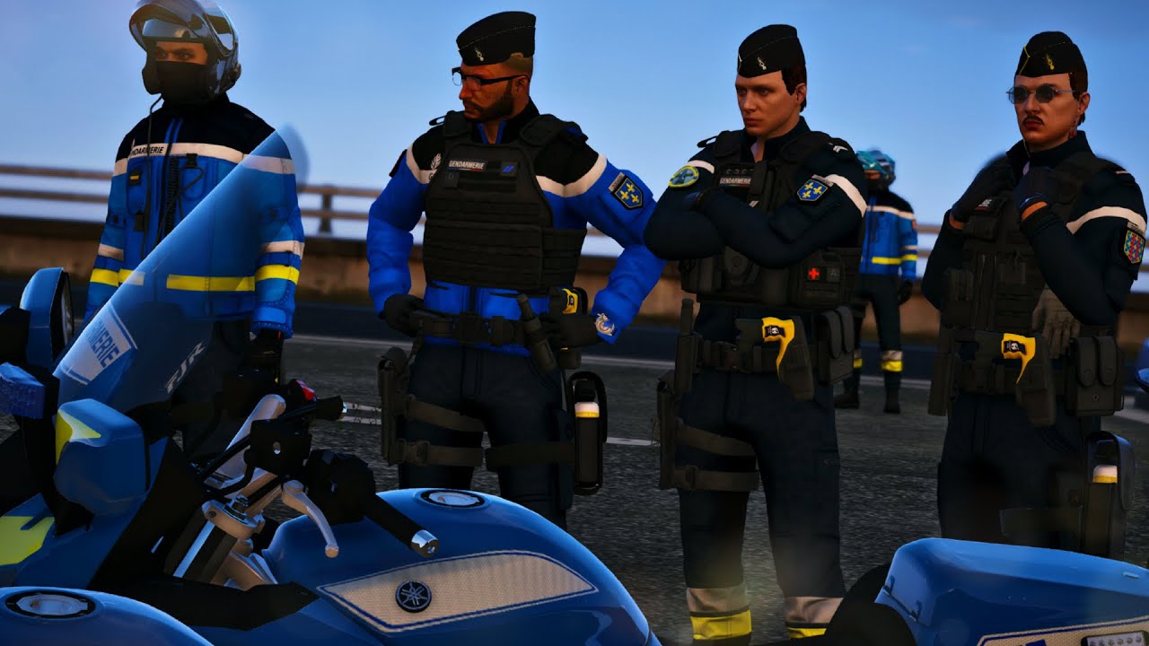 REPORTAGE de la GENDARMERIE Nationale GTA 5 RP sur FiveM