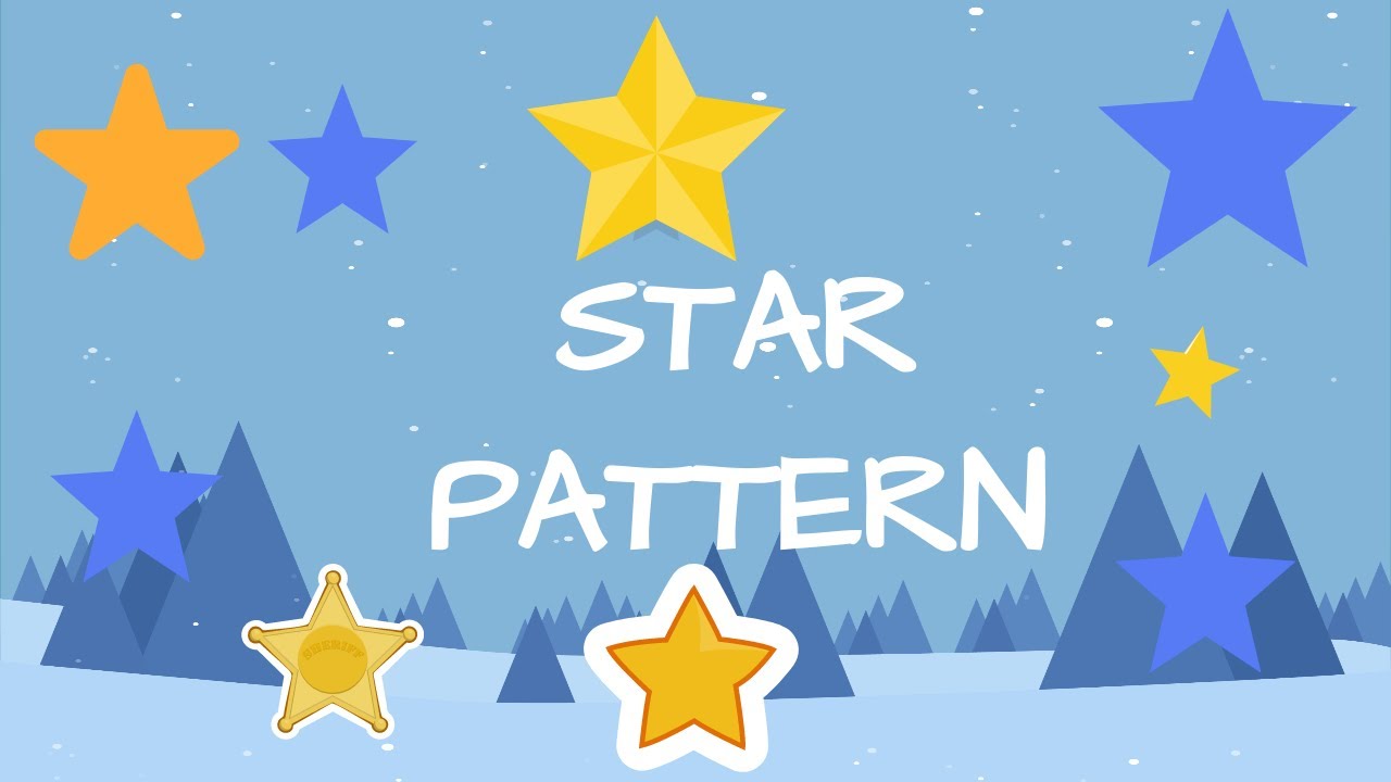 Python Program to print star Pattern - YouTube