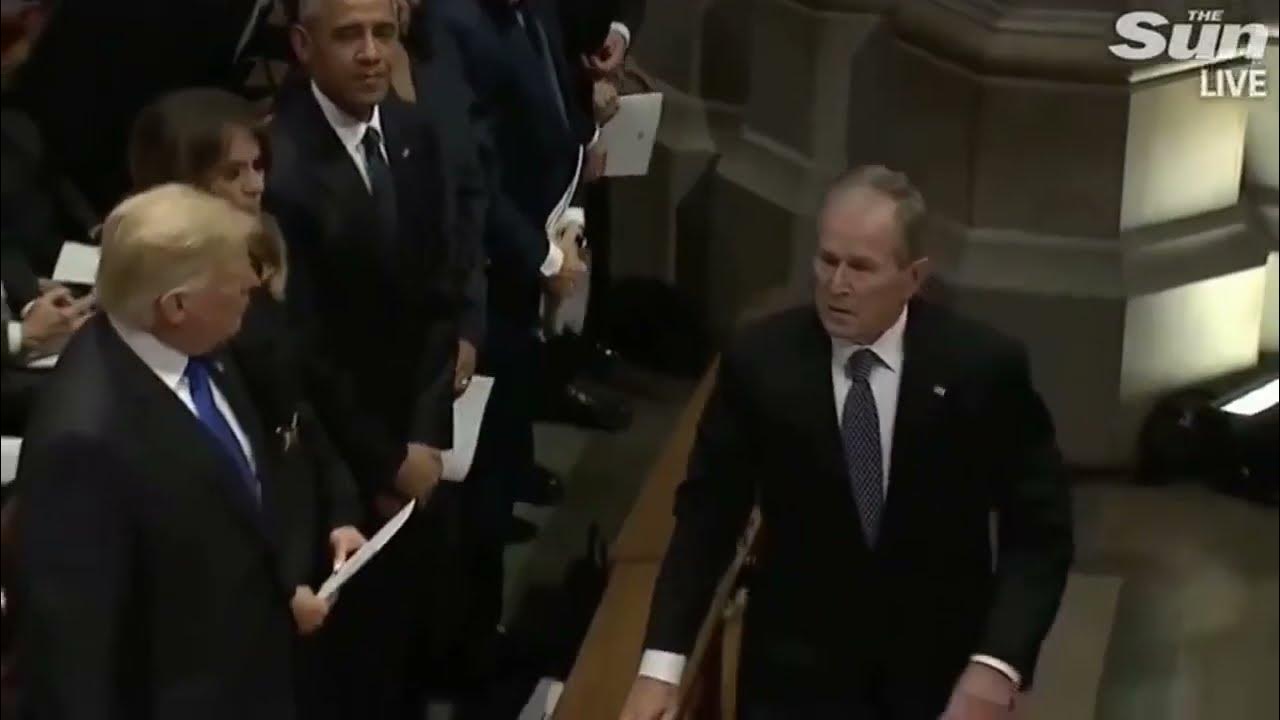 What Was In The Envelopes At George Hw Bush's Funeral George HW Bush Funeral Envelopes - YouTube
