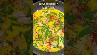 16-Second Cheesy Omelette Wrap Breakfast 🤤