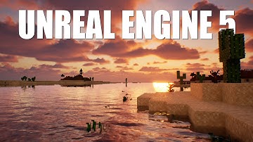 This developer remade RTX Minecraft in Unreal Engine 5...