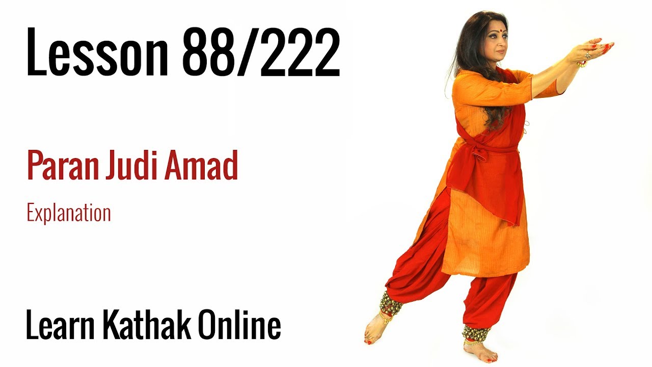 Paran Judi Amad  Explanation | Sounds of Pakhawaj | Learn Kathak Online | Lesson 88/222