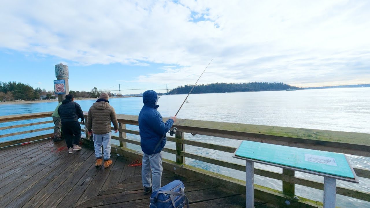 Ambleside Fishing Pier Walk Tour | Scenic West Vancouver Waterfront Walk