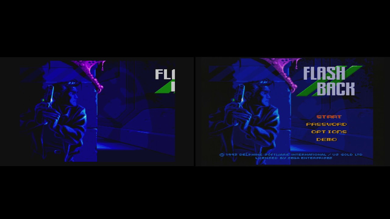 Flashback SNES x MegaDrive